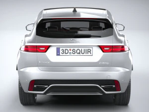Jaguar E-pace Regular 2021 3D Model