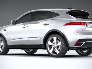 Jaguar E-pace Regular 2021 3D Модель