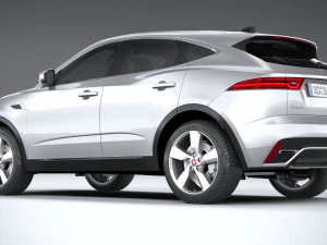 Jaguar E-pace Regular 2021 3D Model