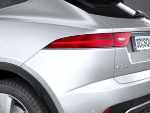 Jaguar E-pace Regular 2021 3D Модель