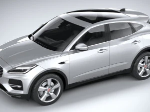 Jaguar E-pace Regular 2021 3D Model