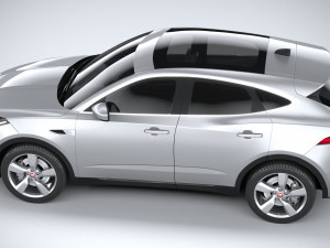 Jaguar E-pace Regular 2021 3D Модель