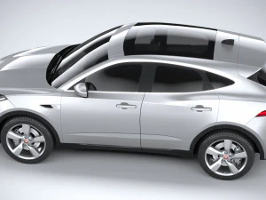 Jaguar E-pace Regular 2021 3D Model