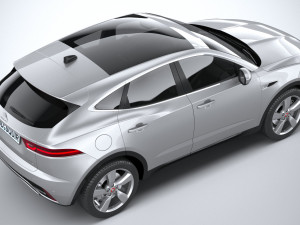 Jaguar E-pace Regular 2021 3D Модель