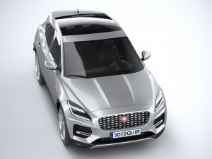 Jaguar E-pace Regular 2021 3D Модель