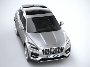 Jaguar E-pace Regular 2021 3D Model
