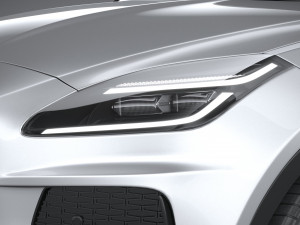 Jaguar E-pace Regular 2021 3D Модель