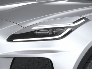 Jaguar E-pace Regular 2021 3D Model