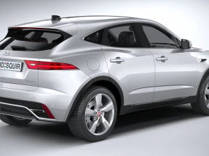 Jaguar E-pace Regular 2021 3D Model