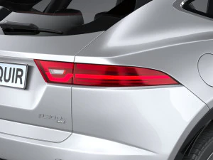 Jaguar E-pace Regular 2021 3D Model