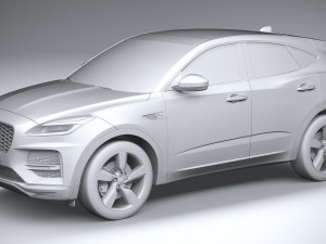 Jaguar E-pace Regular 2021 3D Модель