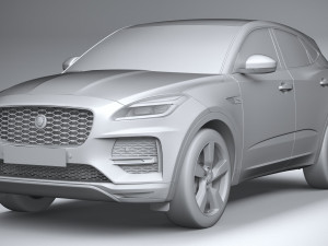 Jaguar E-pace Regular 2021 3D Модель