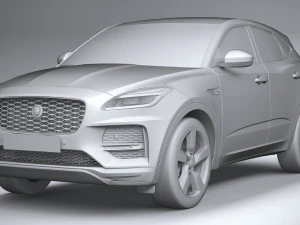 Jaguar E-pace Regular 2021 3D Model