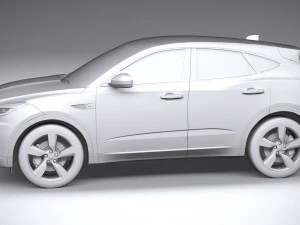 Jaguar E-pace Regular 2021 3D Model