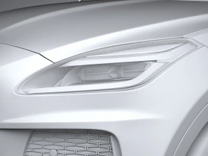 Jaguar E-pace Regular 2021 3D Model