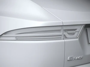 Jaguar E-pace Regular 2021 3D Model