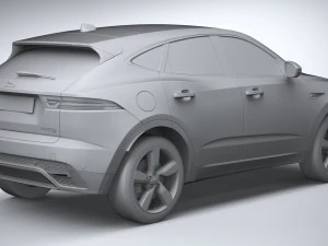 Jaguar E-pace Regular 2021 3D Model