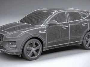 Jaguar E-pace Regular 2021 3D Model