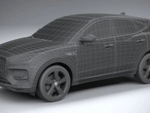 Jaguar E-pace Regular 2021 3D Model