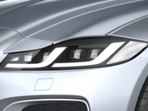 Jaguar XF Wagon 2021 3D Model
