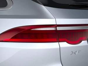 Jaguar XF Wagon 2021 3D Model