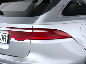 Jaguar XF Wagon 2021 3D Model