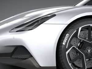 3d Maserati MC20 2021 lowpoly Model 3D