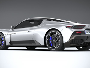 3d Maserati MC20 2021 lowpoly Model 3D