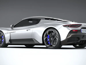 3d Maserati MC20 2021 lowpoly 3D Model