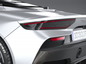 3d Maserati MC20 2021 lowpoly Model 3D