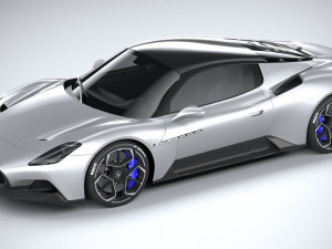 3d Maserati MC20 2021 lowpoly Model 3D