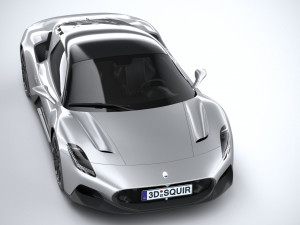 3d Maserati MC20 2021 lowpoly Model 3D