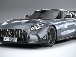 Mercedes-Benz AMG GT Black Series 2021 lowpoly 3D मॉडल