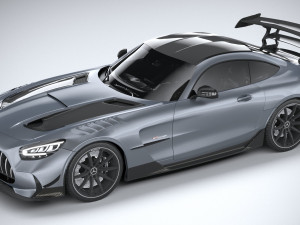 Mercedes-Benz AMG GT Black Series 2021 lowpoly 3D मॉडल