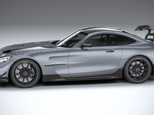Mercedes-Benz AMG GT Black Series 2021 lowpoly 3D मॉडल
