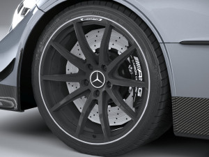 Mercedes-Benz AMG GT Black Series 2021 lowpoly 3D मॉडल