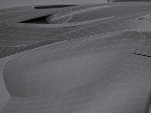 Mercedes-Benz AMG GT Black Series 2021 lowpoly 3D मॉडल