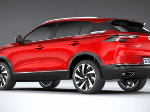 Qoros 7 2021 3D Model