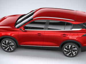 Qoros 7 2021 3D मॉडल