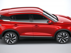 Qoros 7 2021 3D मॉडल