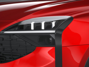 Qoros 7 2021 3D मॉडल