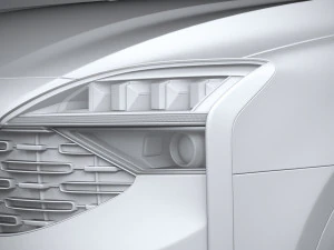 Qoros 7 2021 3D Model