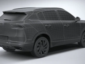Qoros 7 2021 3D Model
