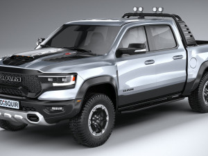 Ram 1500 TRX 2021 3D Model