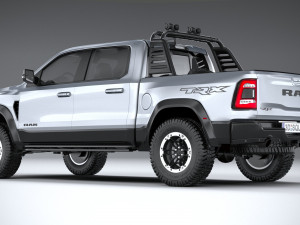 Ram 1500 TRX 2021 3D Model