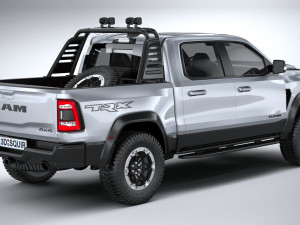 Ram 1500 TRX 2021 3D Model