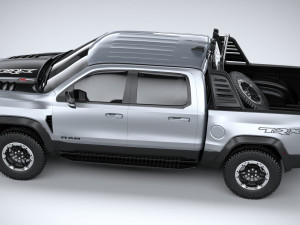 Ram 1500 TRX 2021 3D Model