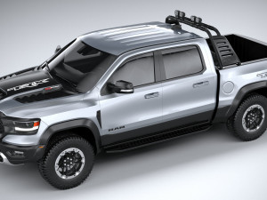 Ram 1500 TRX 2021 3D Model