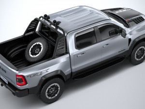 Ram 1500 TRX 2021 3D Model