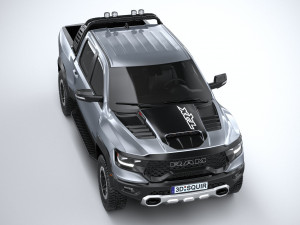 Ram 1500 TRX 2021 3D Model